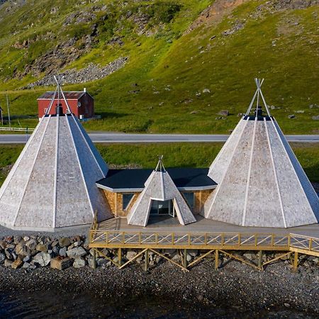Honningsvåg Sarnes Seaside Cabins מראה חיצוני תמונה