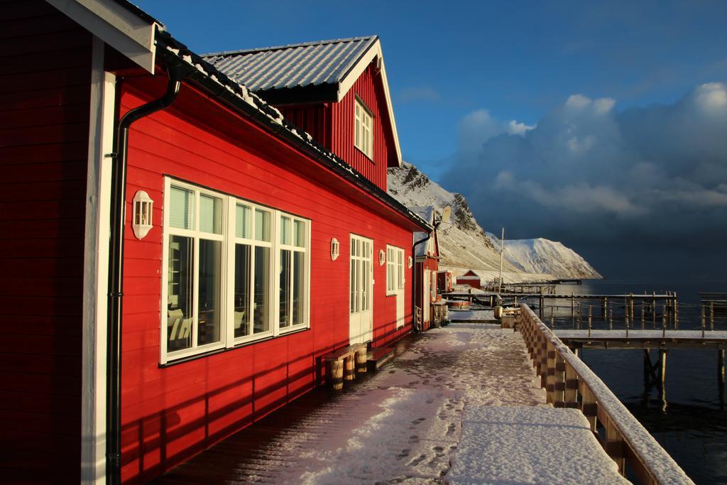 Honningsvåg Sarnes Seaside Cabins מראה חיצוני תמונה