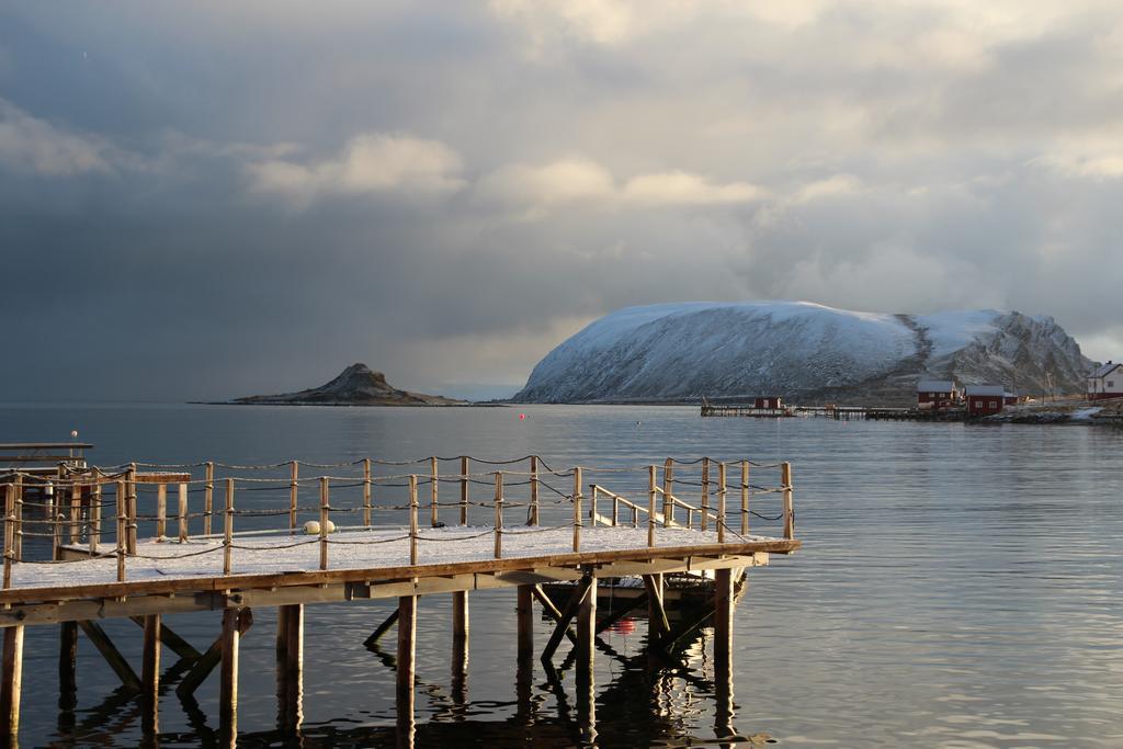 Honningsvåg Sarnes Seaside Cabins מראה חיצוני תמונה