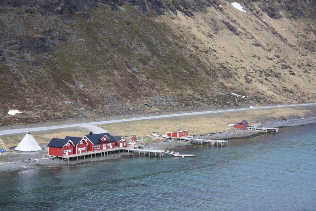 Honningsvåg Sarnes Seaside Cabins מראה חיצוני תמונה
